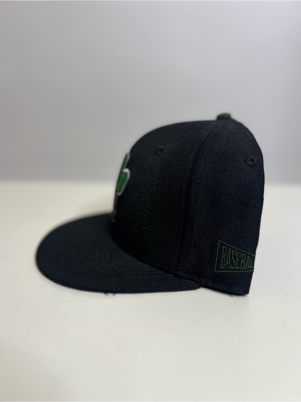 Baseballism Cactus Bat Cap Black Green - Fitted Size 7 1/2 - Picture 3 of 8